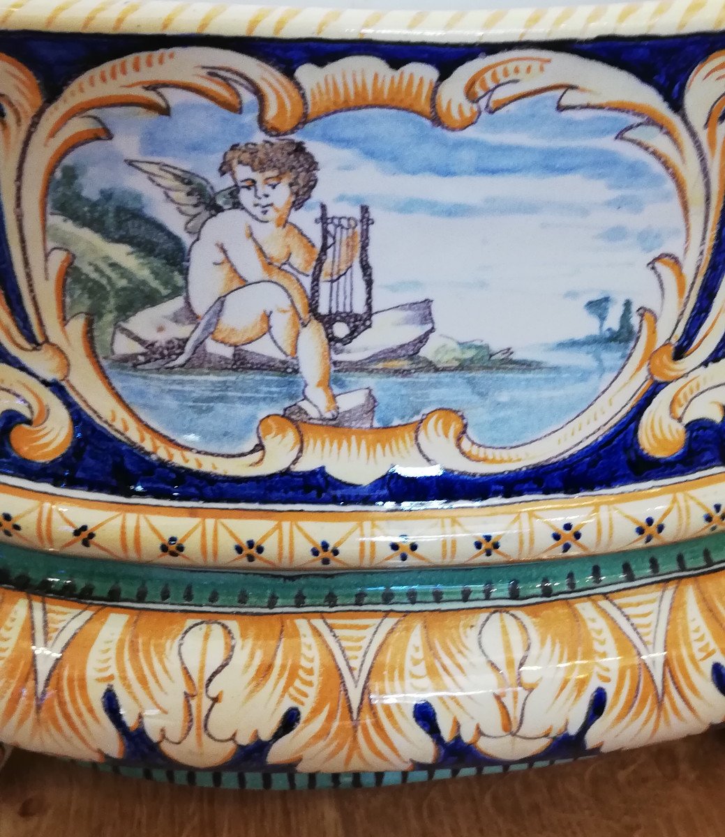 Montagnon Nevers Chimera Head Planter -photo-2