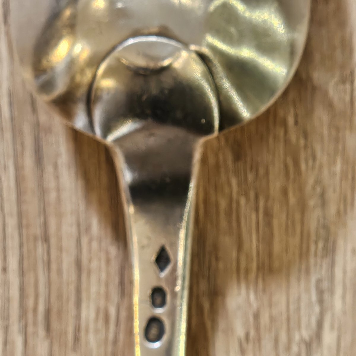 Solid Silver Stew Spoon, Late 18th Century, 1798–1803 -photo-2