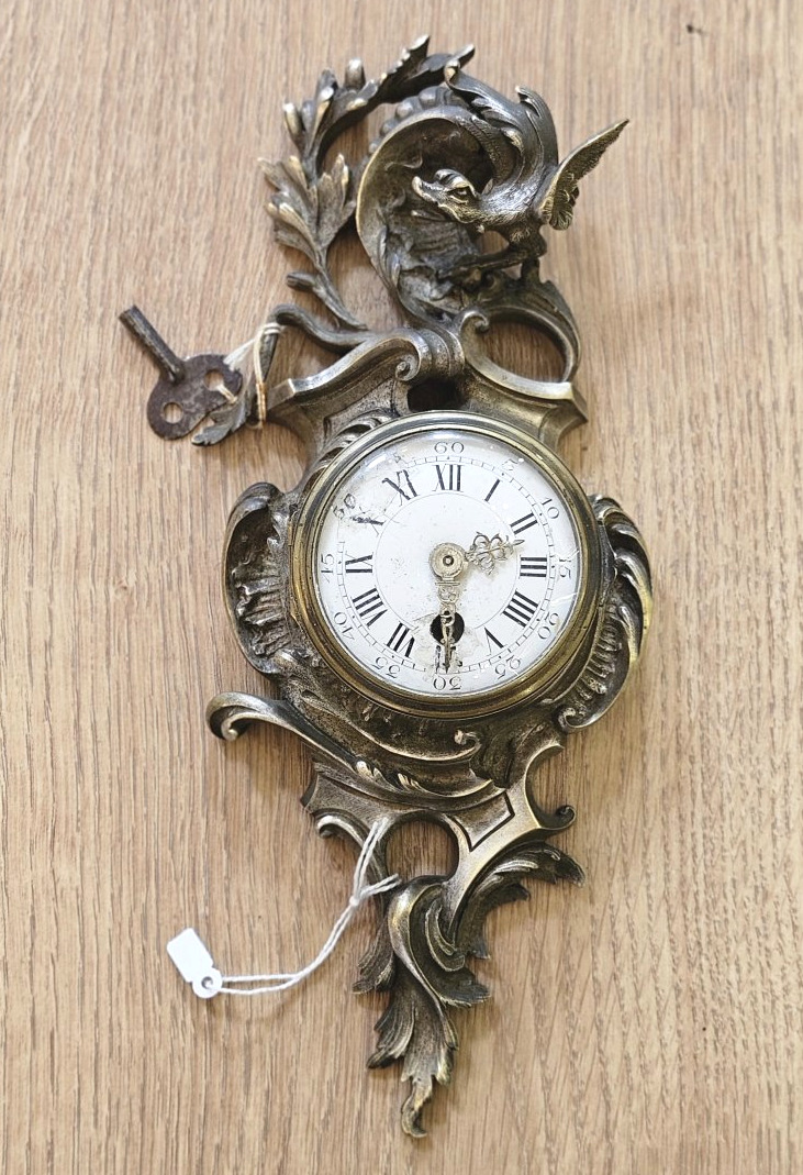 19th-century Silver-plated Bronze Carriage Finial 