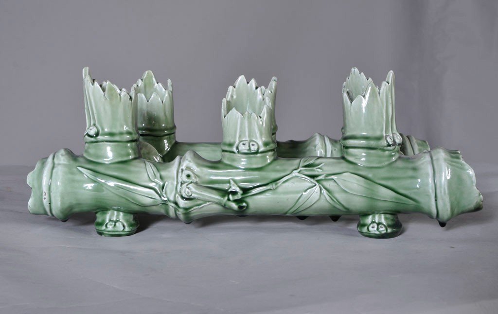 Vallauris - Ceramic Soliflore Vase With Six Slots-photo-2