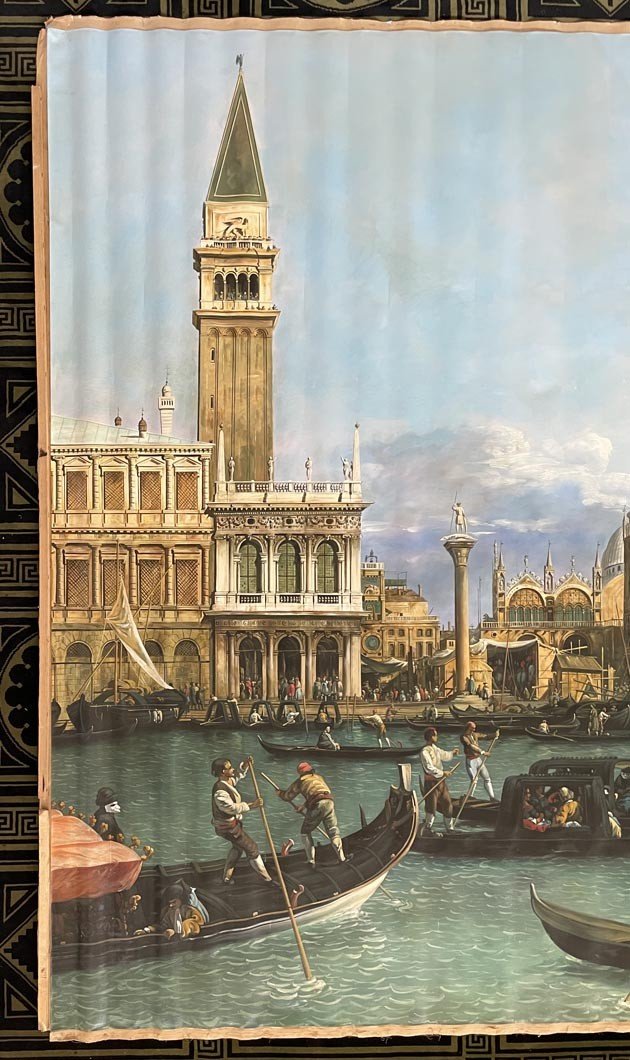 Large Painting Of Venice-photo-2