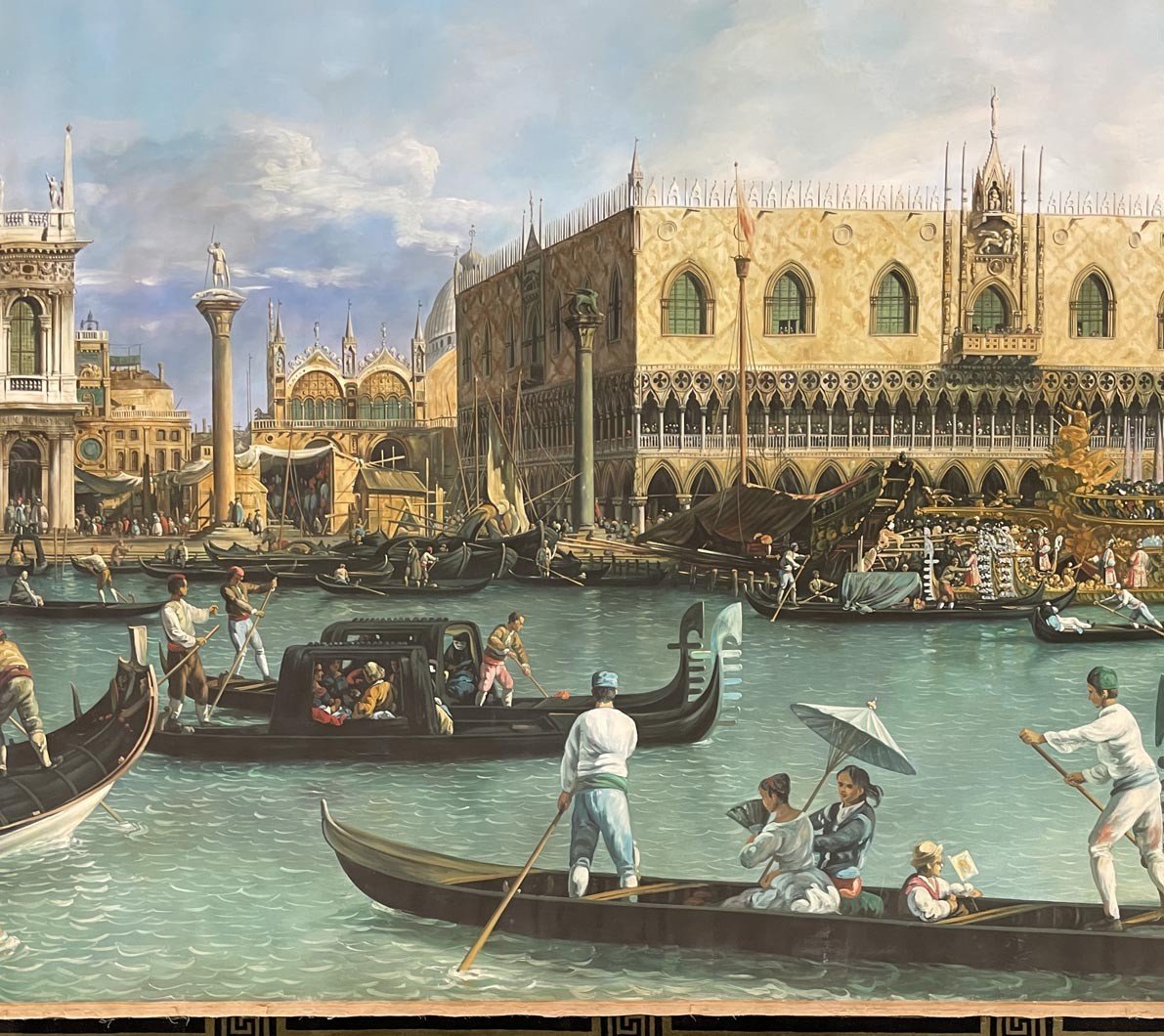 Large Painting Of Venice-photo-1