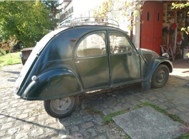 Authentic 1958 Citroën 2cv - First Hand, A Piece Of Automotive History Up For Grabs !-photo-2