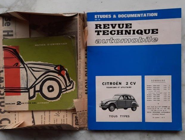 Authentic 1958 Citroën 2cv - First Hand, A Piece Of Automotive History Up For Grabs !-photo-2