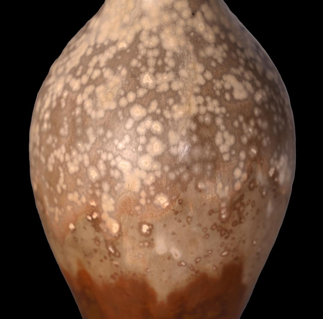 Glazed Stoneware Soliflore Vase, Manufacture Nationale De Sèvres, Dated 1900-photo-3