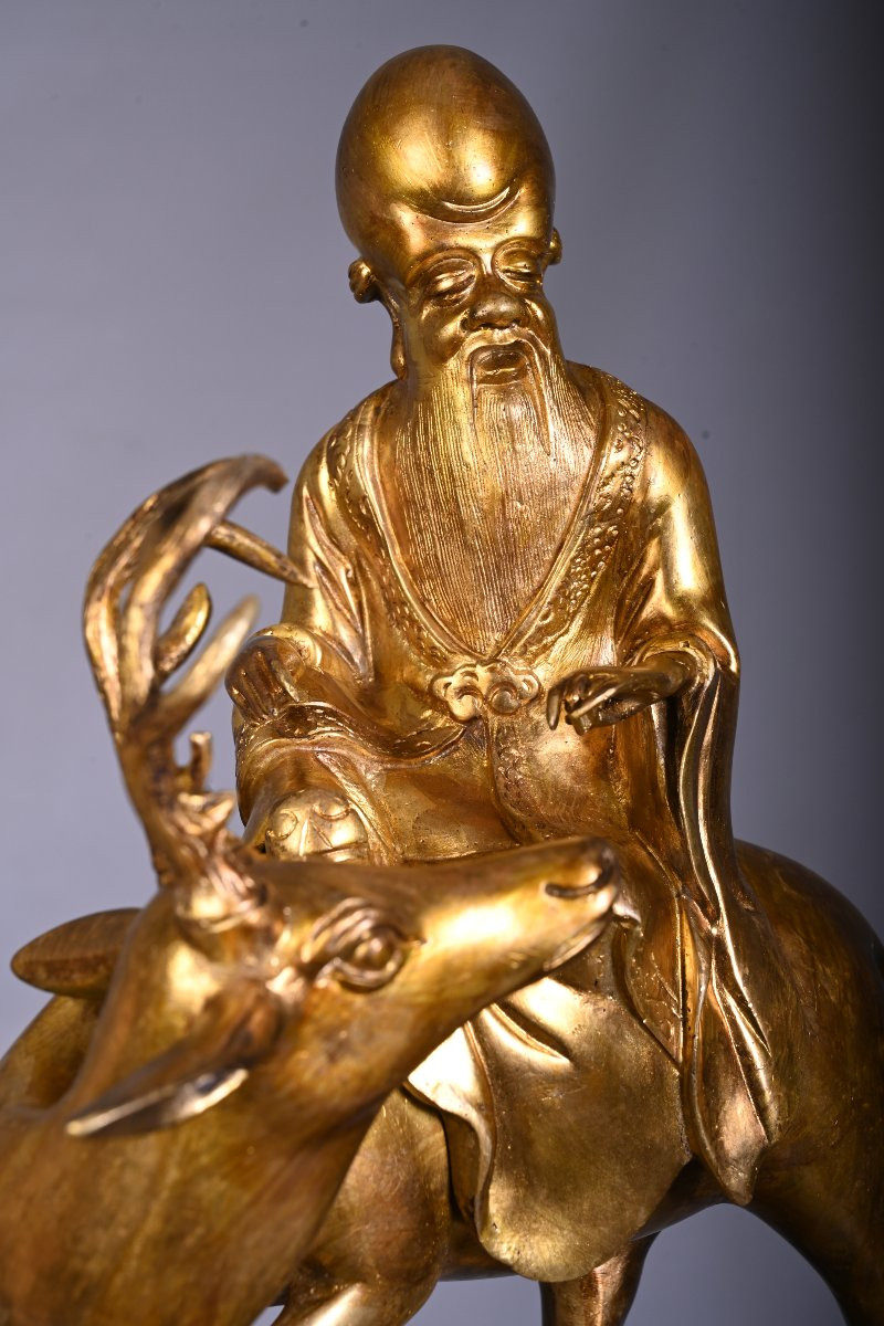 The Crystal Staircase (attributed To), A Japanese-style Clock In Cloisonné Enamel And Gilt Bronze-photo-3