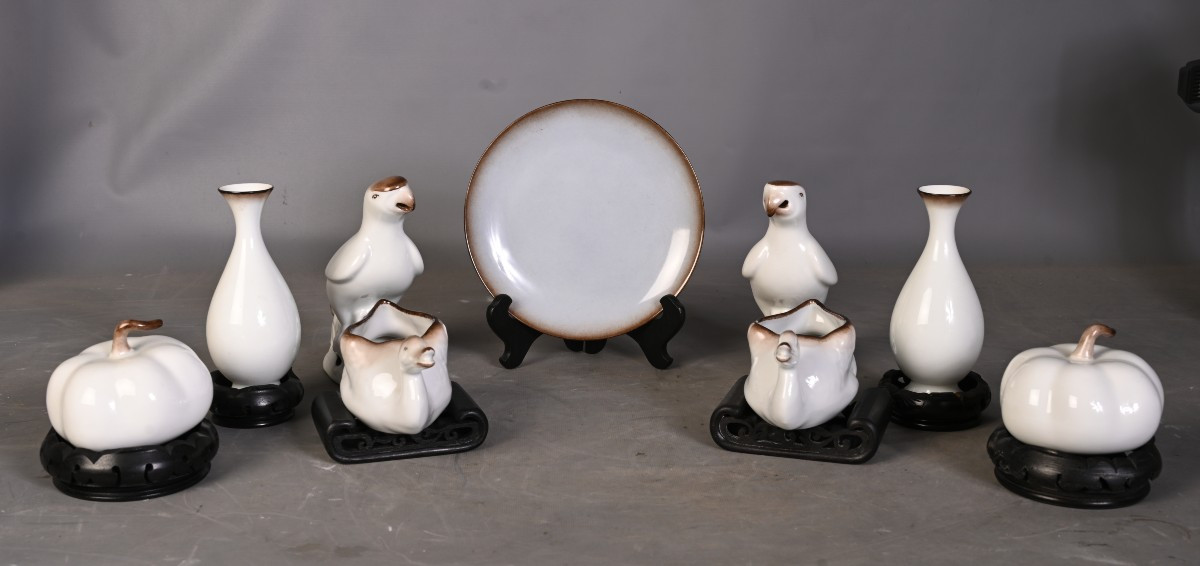 GIRAUD (Limoges), Service à thé ou café en porcelaine