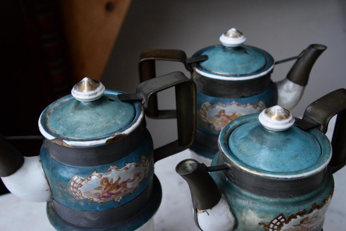 Bain-marie Coffeemakers In Earthenware, Maison Dagand, Patented-photo-3