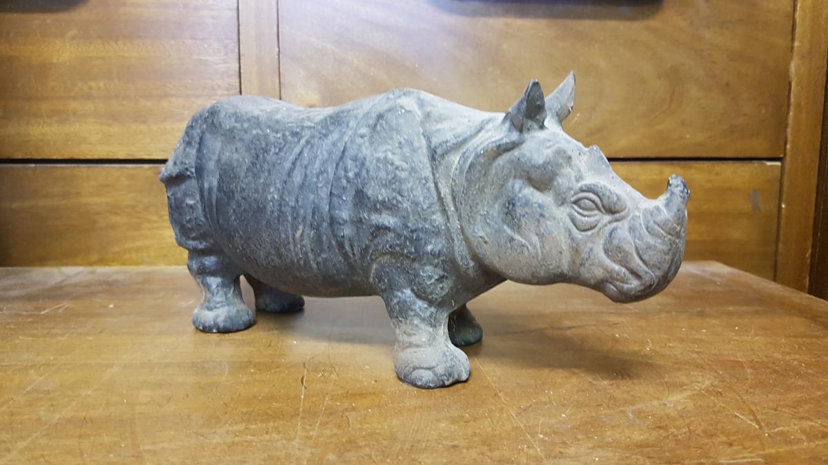 Rhinoceros Iron Cast Iron-photo-2