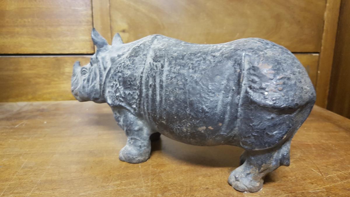 Rhinoceros Iron Cast Iron-photo-4