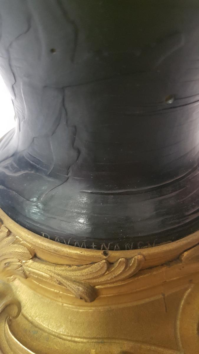 Vase En Verre multicouches dichroïque Signé Daum Nancy -photo-2