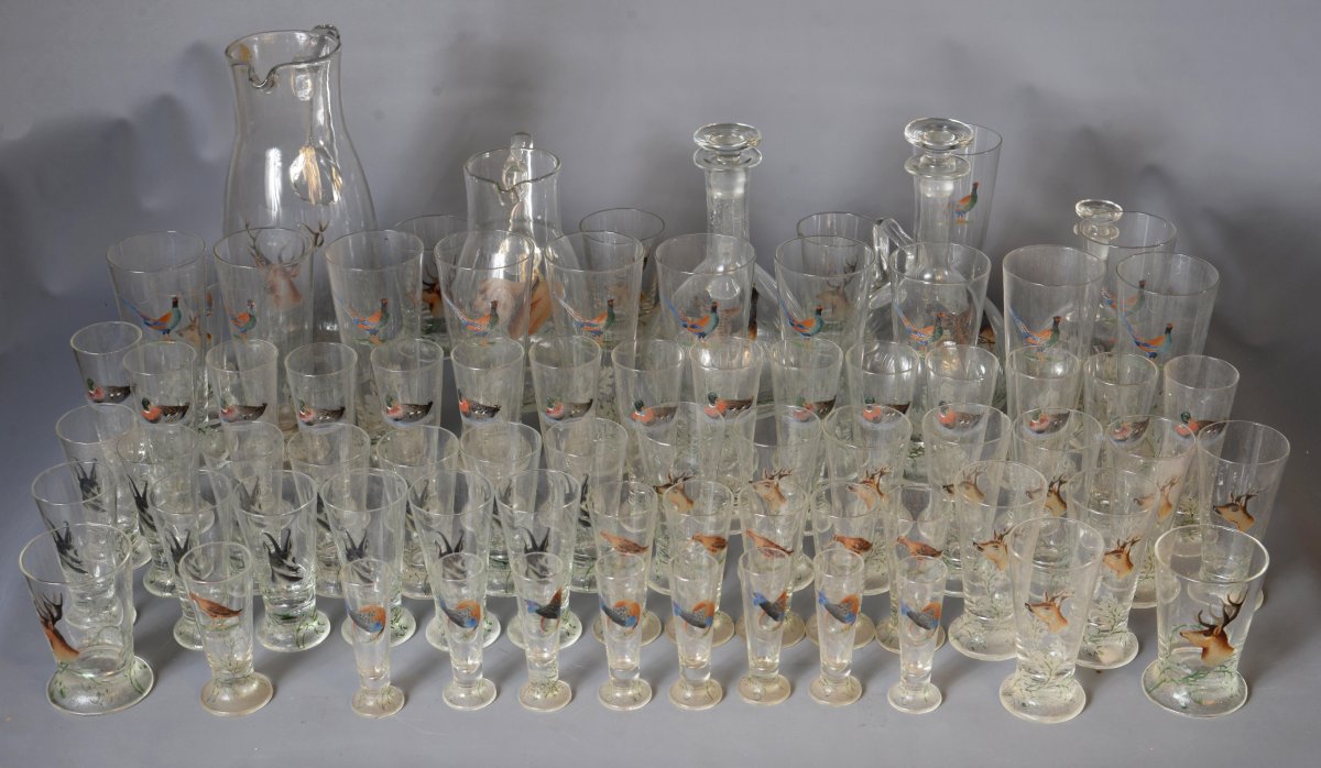 74-piece Glass Service