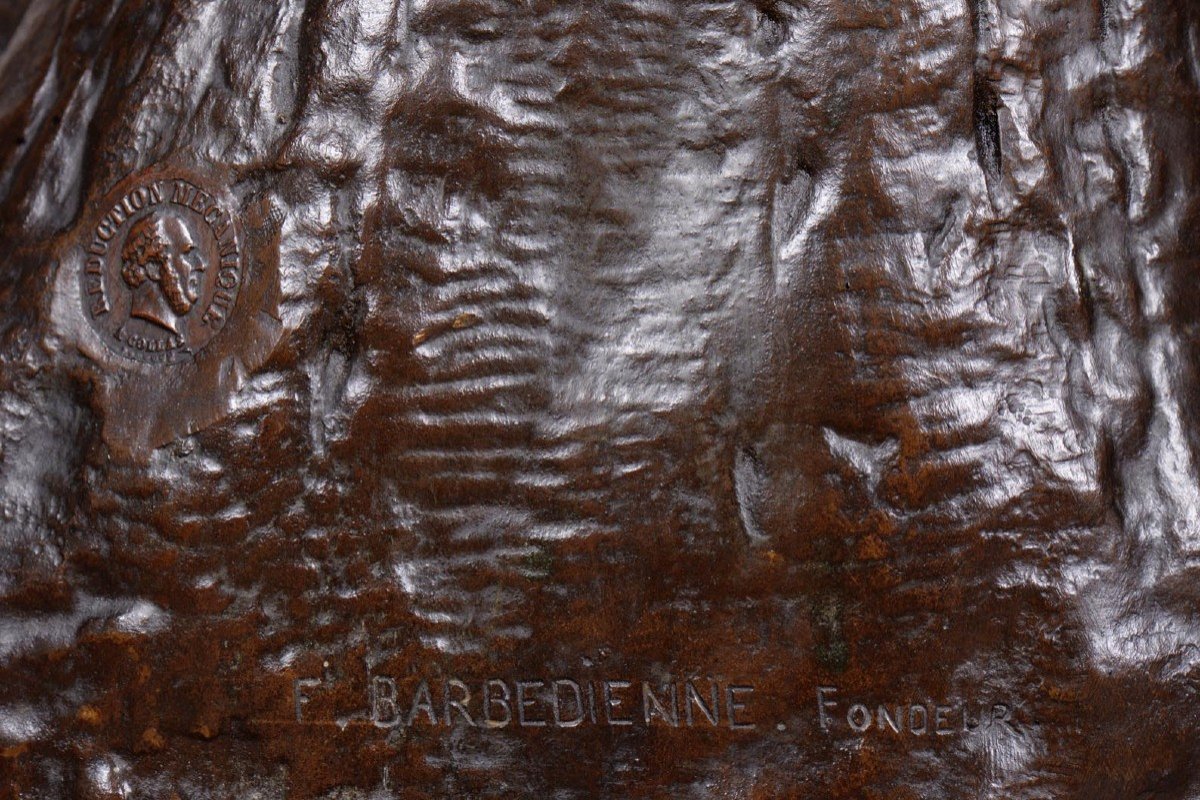 Auguste Clesinger, "Zingara", épreuve en bronze fondue par Barbedienne-photo-8