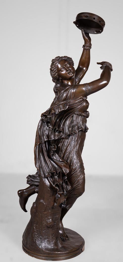 Auguste Clesinger, "Zingara", épreuve en bronze fondue par Barbedienne