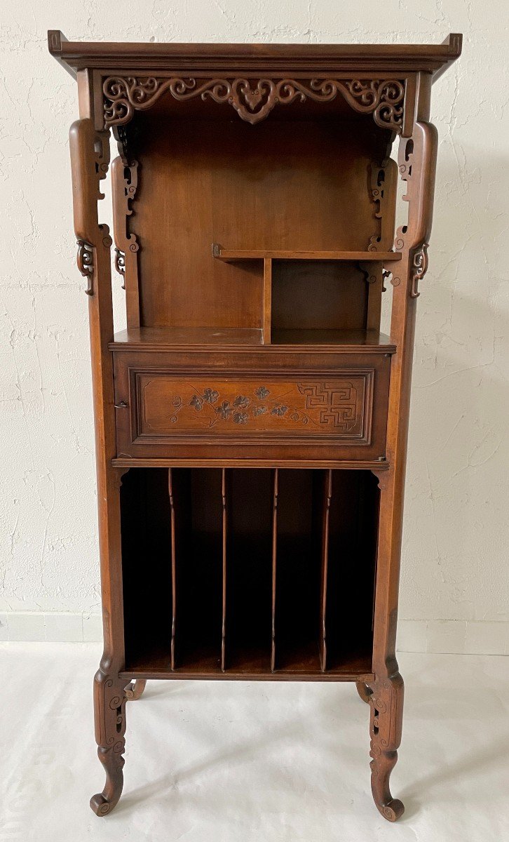 Small Japanese Disk Cabinet