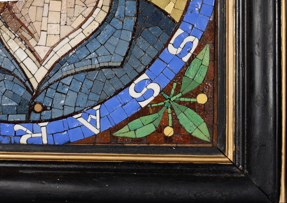 Lot De 2 Panneaux En Mosaïque Aux Portraits d'Hommes-photo-4