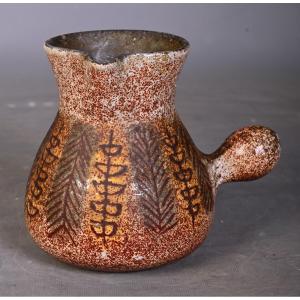 Stoneware Pitcher, Accolay Pottery