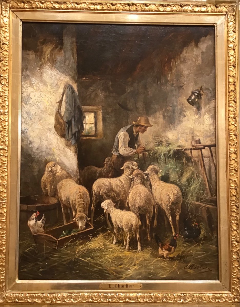 Sheepfold By Emile Charlier-photo-2