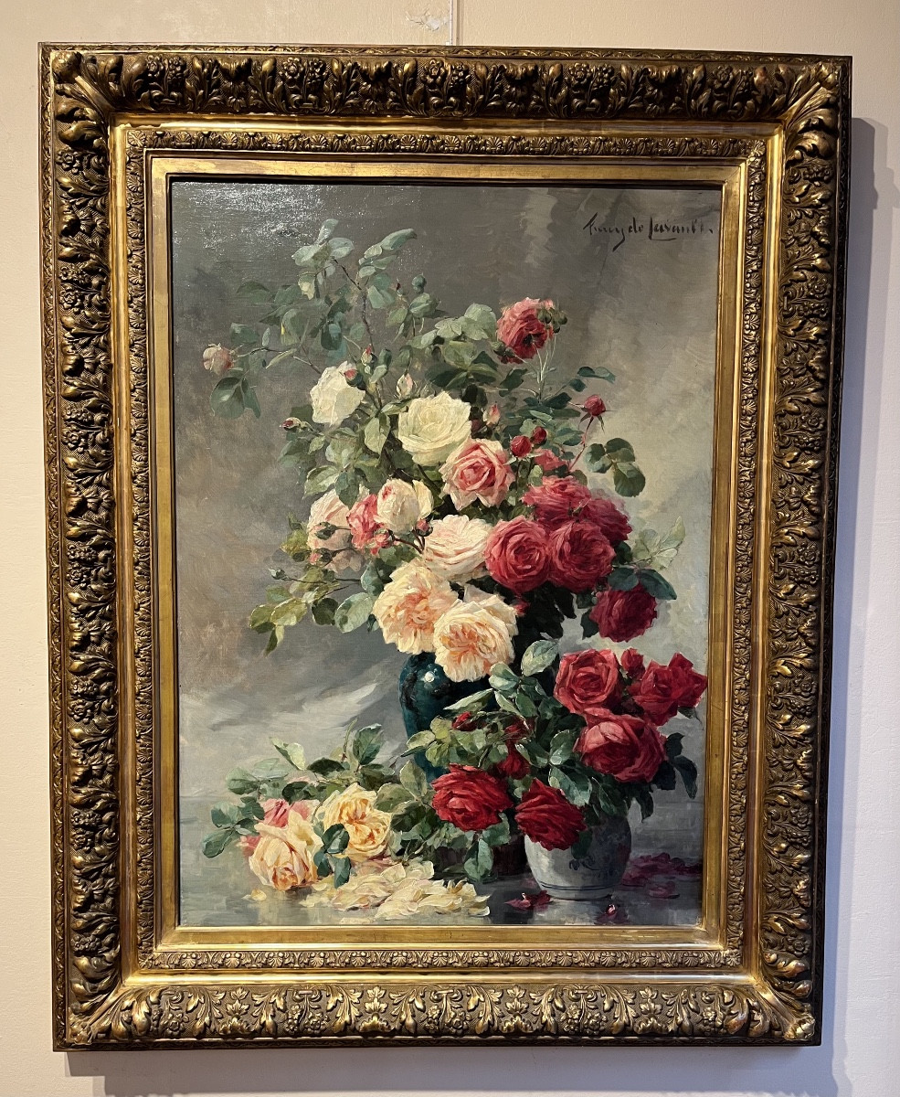 Bouquet de roses par FURCY DE LAVAULT