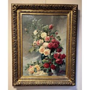 Bouquet de roses par FURCY DE LAVAULT