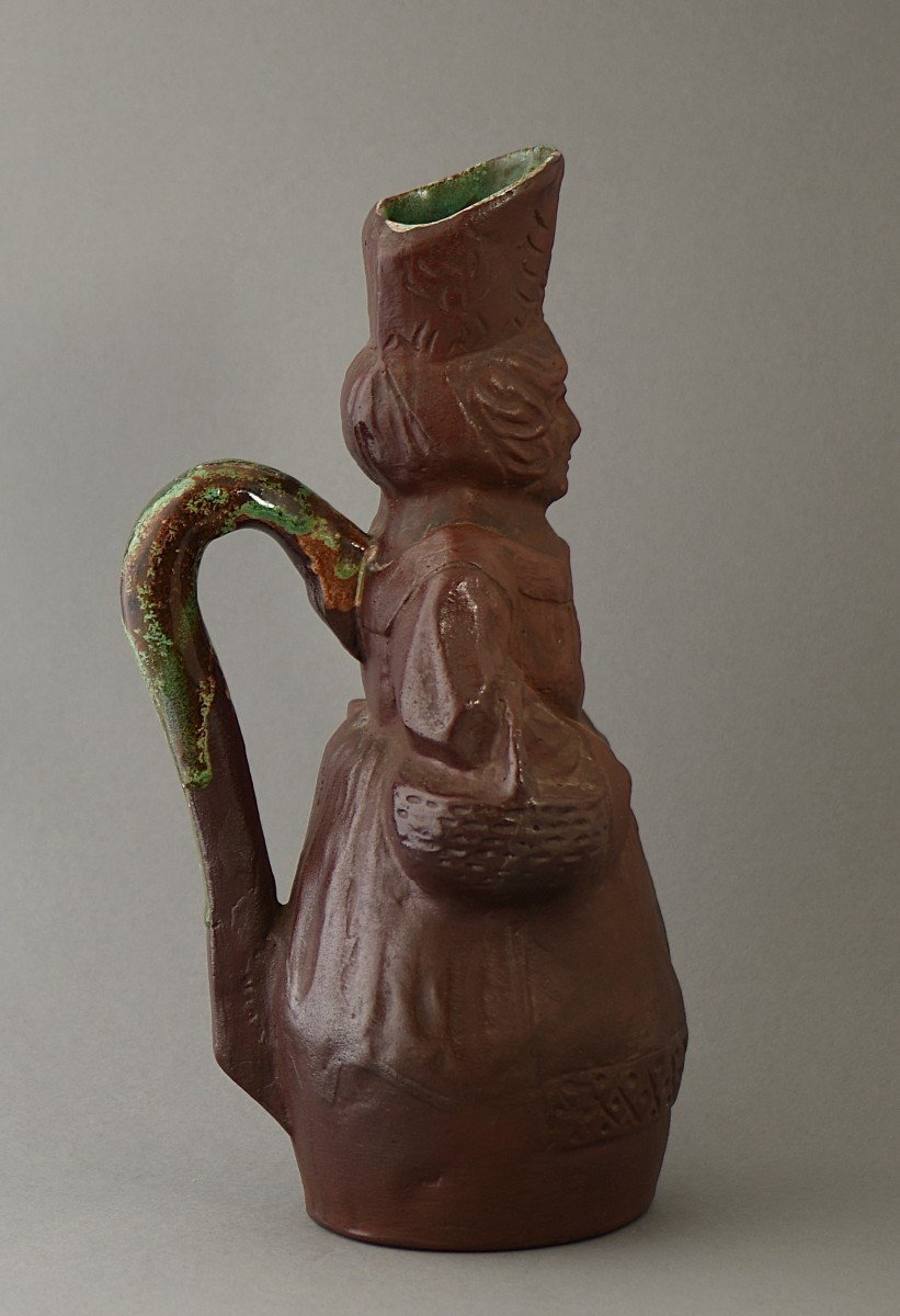 Pichet anthropomorphe de René Brenner-photo-2