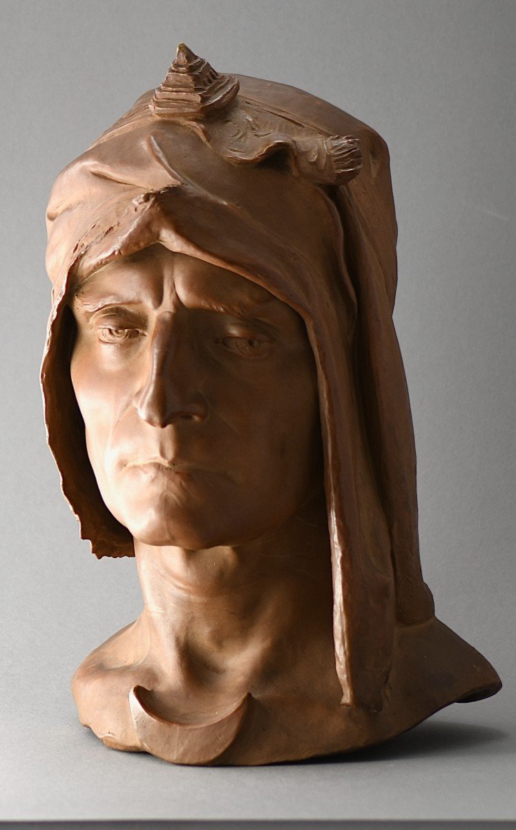 Sandstone Condottiere Bust