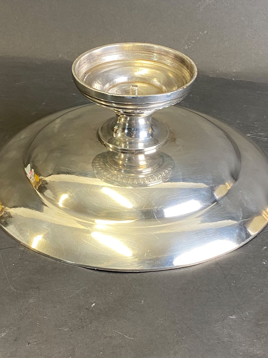 Silver-plated Bronze Cup Signed By Charles Perron -photo-2