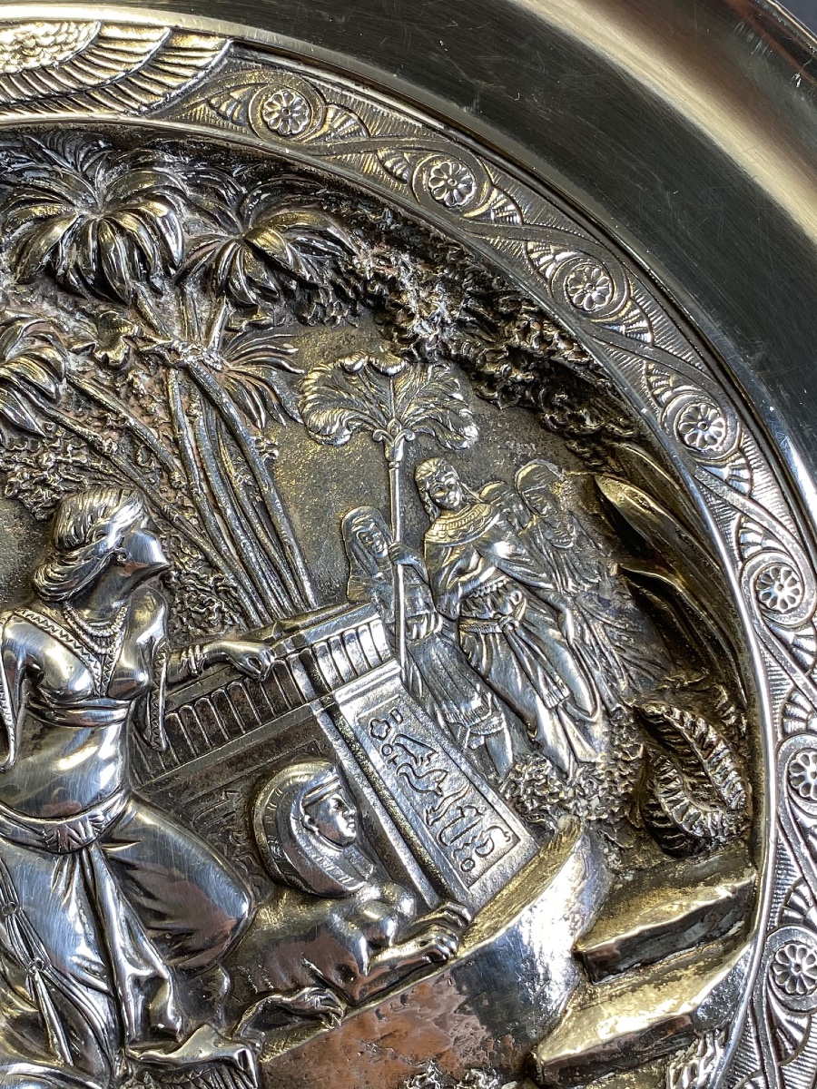 Silver-plated Bronze Cup Signed By Charles Perron -photo-4