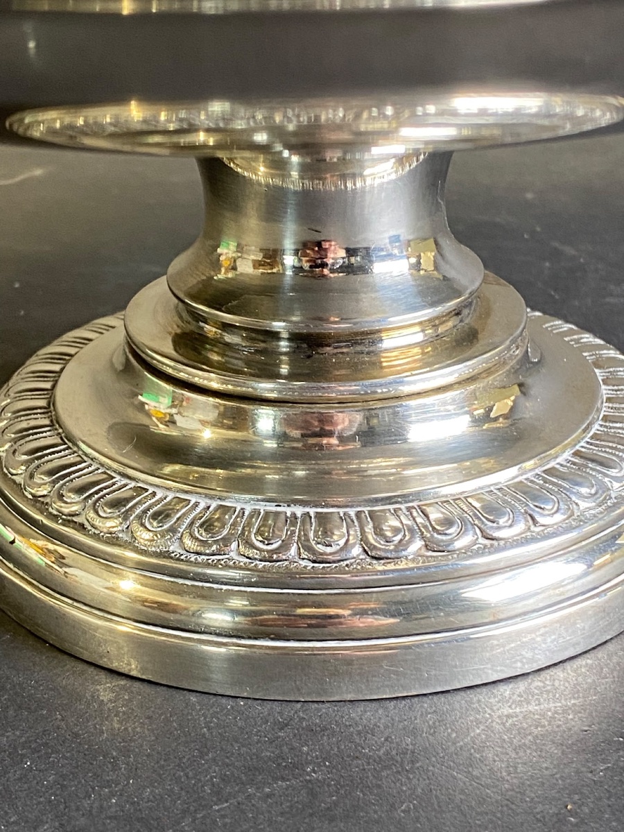 Silver-plated Bronze Cup Signed By Charles Perron -photo-5