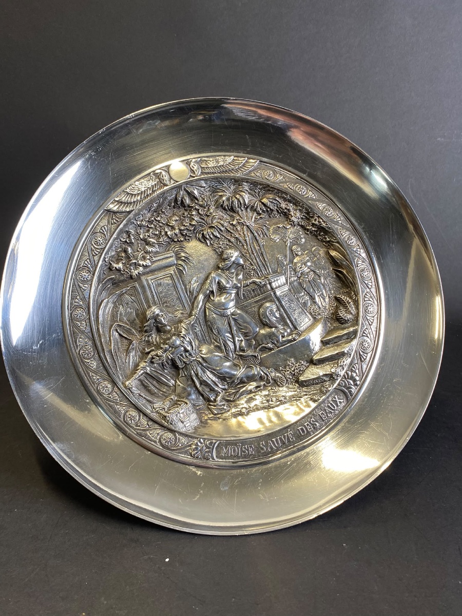 Silver-plated Bronze Cup Signed By Charles Perron 