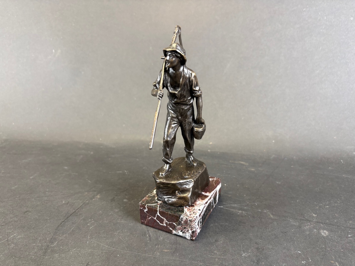 Bronze Sculpture, Signed By The Sculptor Paul Ludwig Kowalczewski (1865–1910)