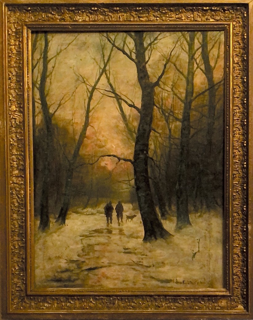 EDUARD STEINBACH  (1878-1939)huile Sur Toile