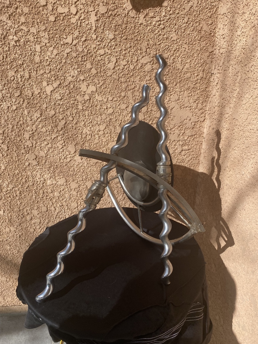 Claude Viseux (1927-2008) Sculpture «lune Noire»-photo-3