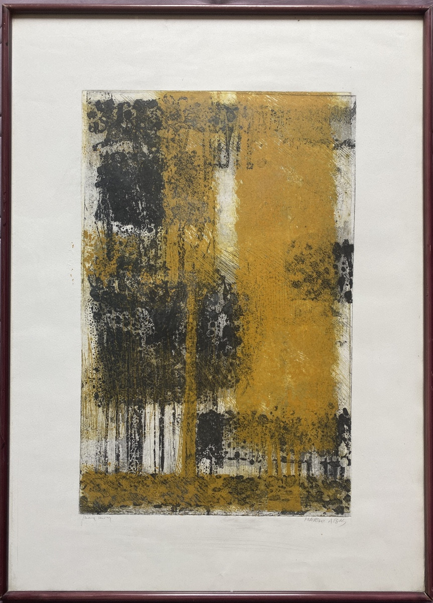 MARIO ABIS (1924-2004) Estampe Originale (épreuve d’artiste)