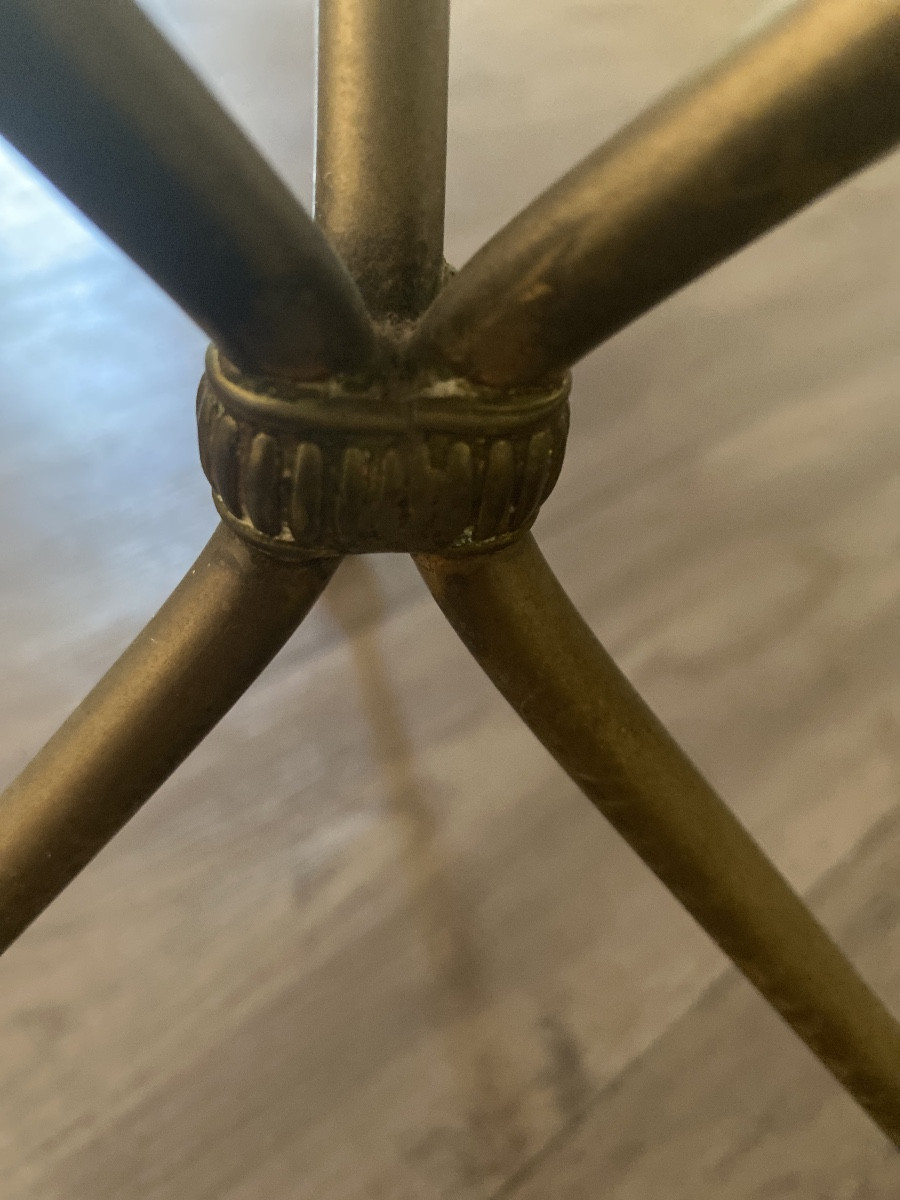 Table Boussole vintage fonctionnelle en Laiton -vers 1950-1970-photo-3