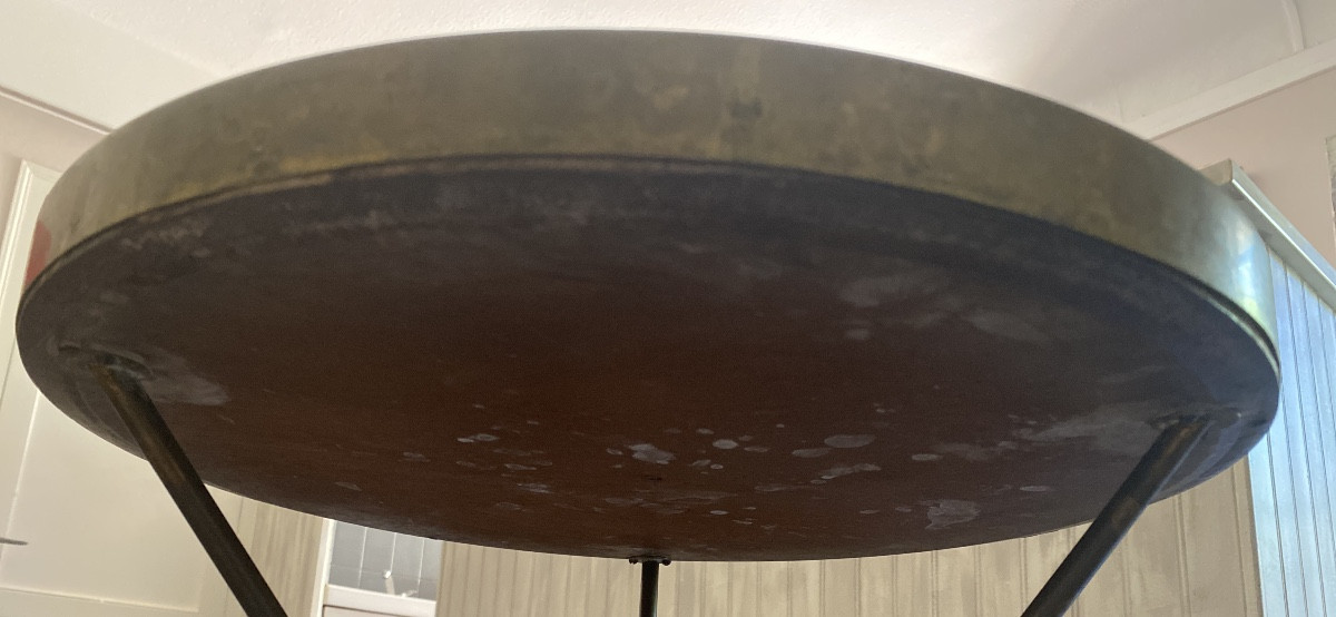 Table Boussole vintage fonctionnelle en Laiton -vers 1950-1970-photo-7