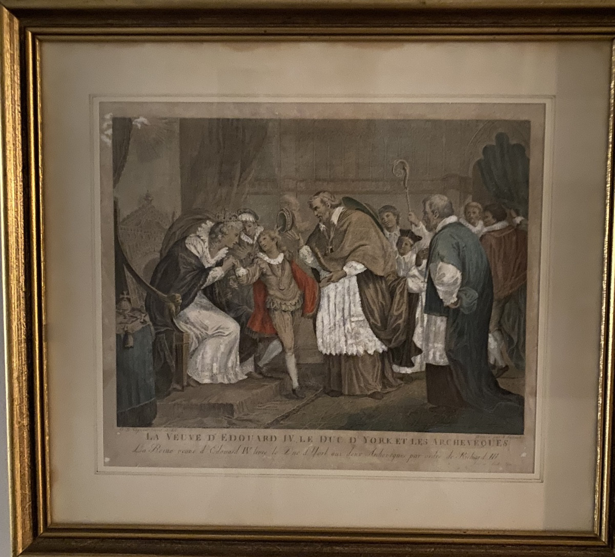4 Gravures Historiques Histoire d’Angleterre CIPRIANI & SUNTACH 1790-photo-4