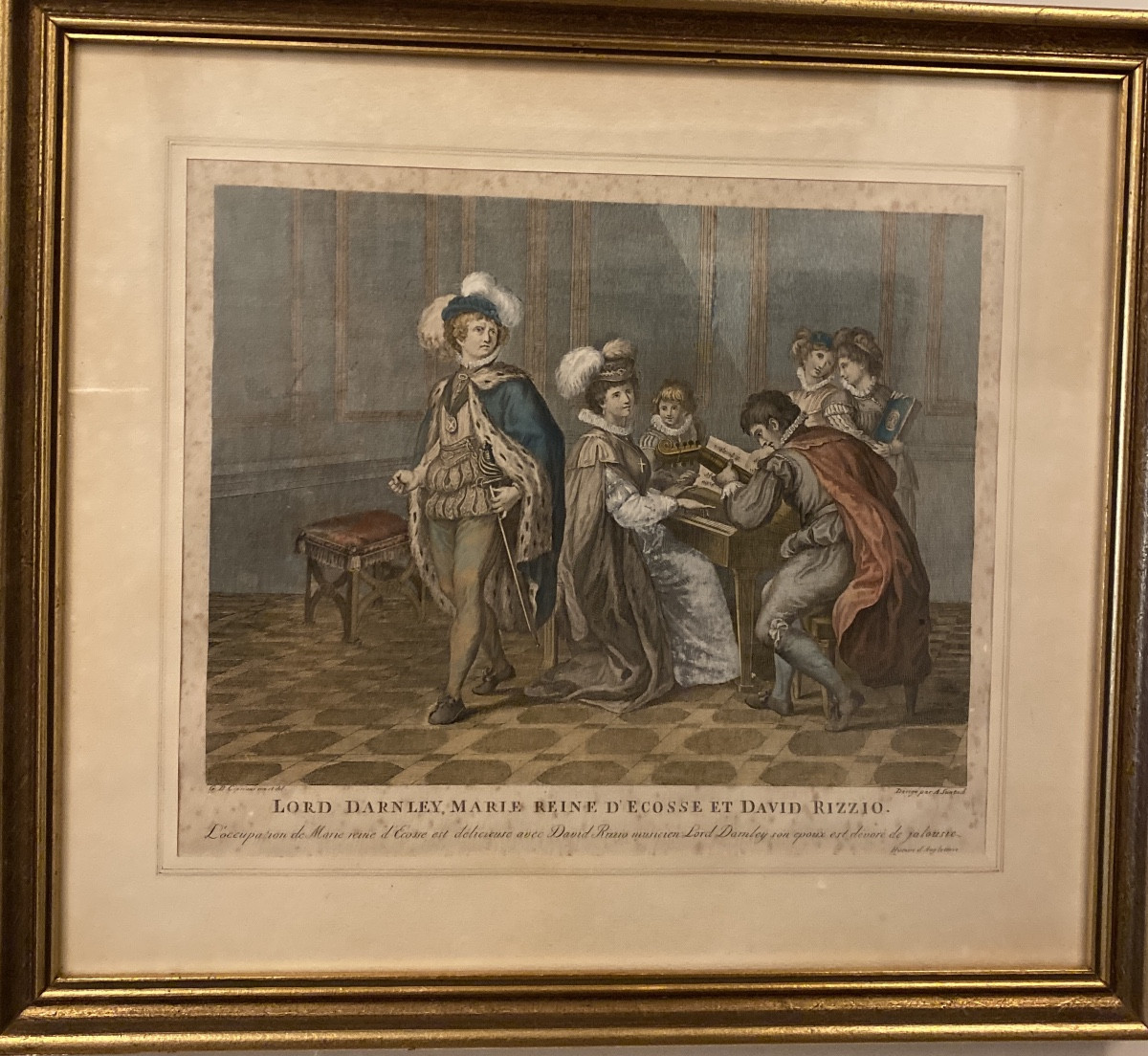 4 Gravures Historiques Histoire d’Angleterre CIPRIANI & SUNTACH 1790-photo-1