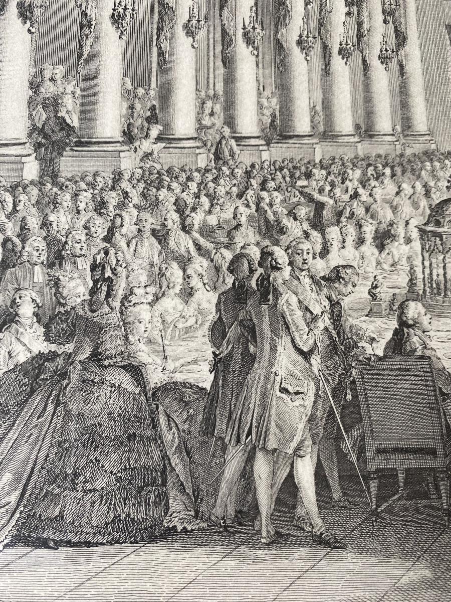 The Royal Feast – Engraving From The Louvre Chalcography-photo-4