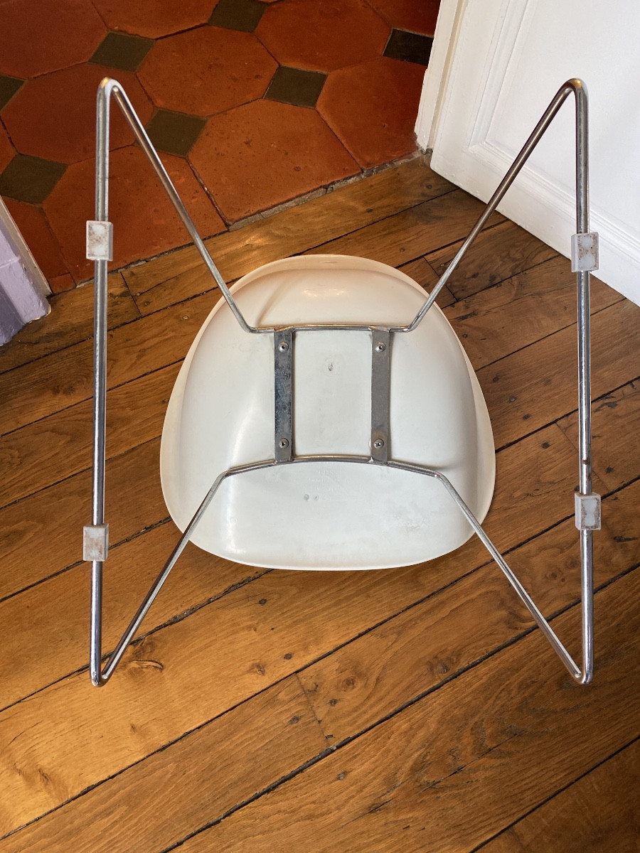 Lot de 4 chaises design « Gliss » – Claudio Dondoli & Marco Pocci – Éditées par Pedrali (Italie-photo-1
