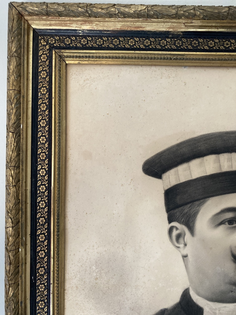 Grand portrait d’avocat ou magistrat – Signé A. Duverger – vers 1890/1910-photo-2