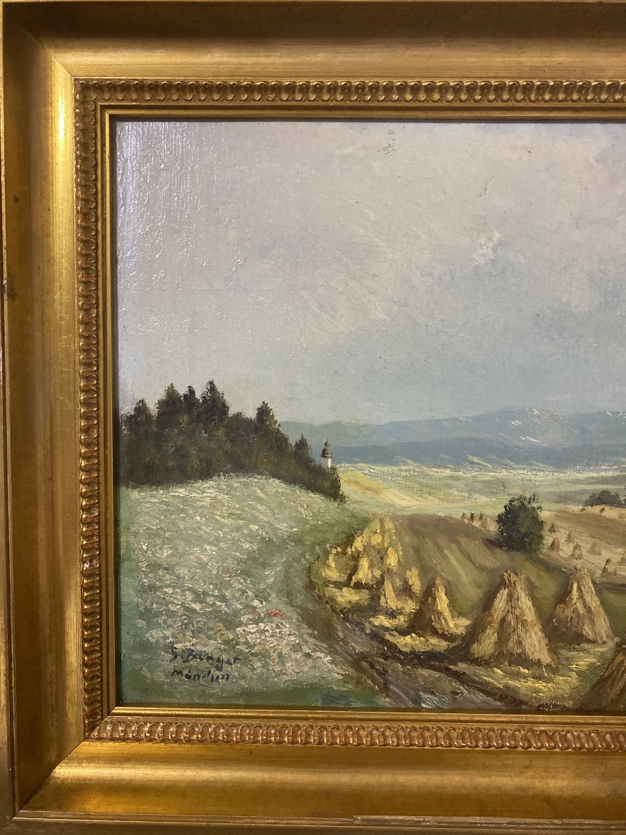 Oil On Hardboard – Heinrich Berger (1898 – 1977), Munich-photo-2