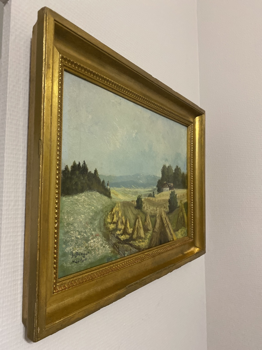 Oil On Hardboard – Heinrich Berger (1898 – 1977), Munich-photo-2
