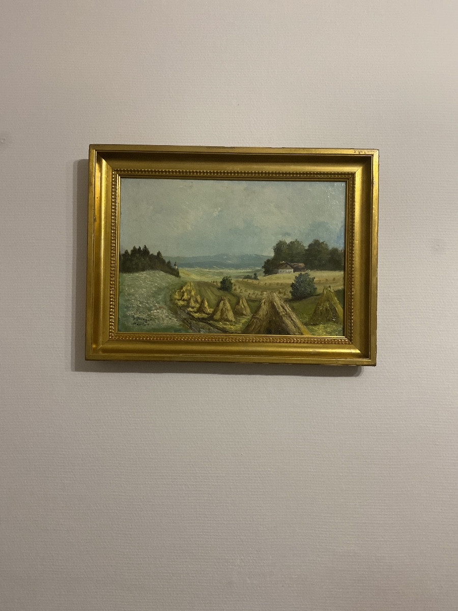 Oil On Hardboard – Heinrich Berger (1898 – 1977), Munich-photo-5