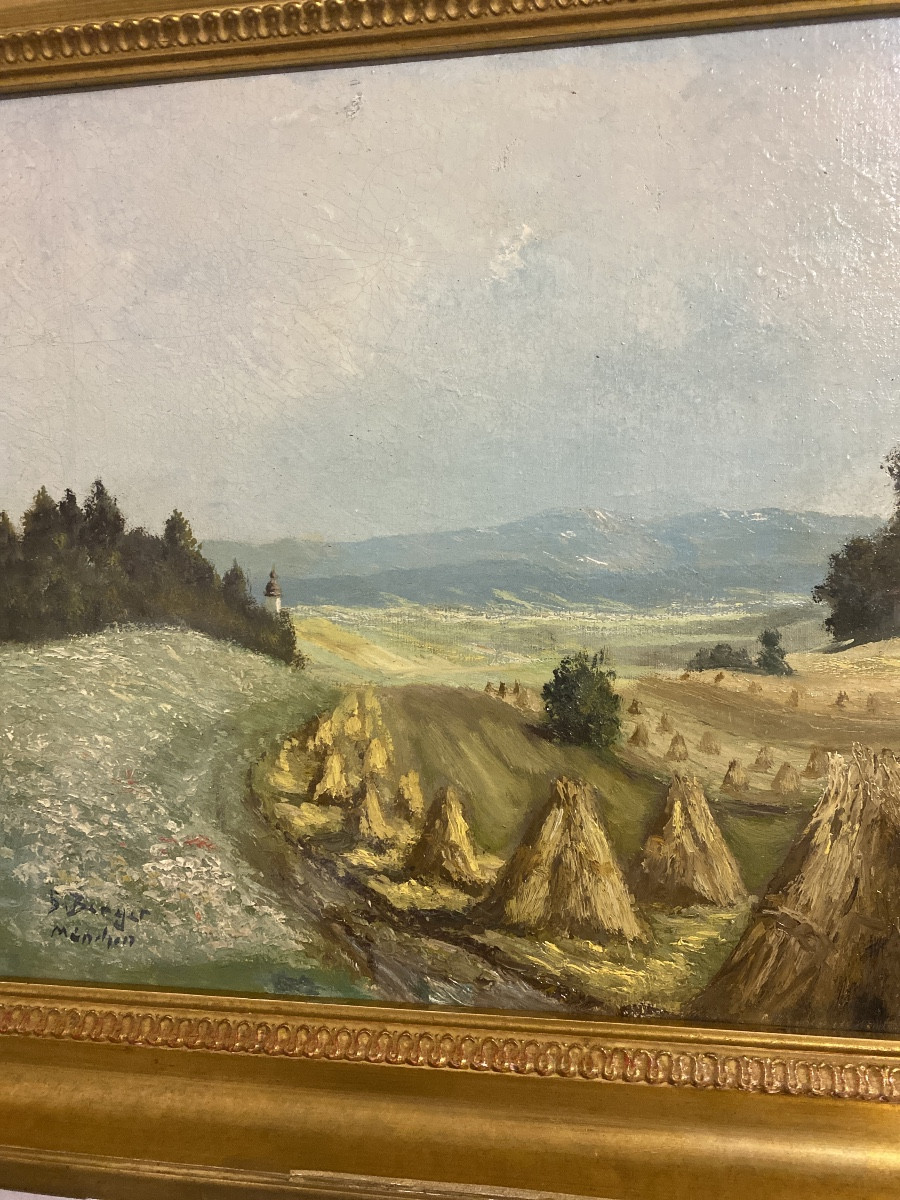 Oil On Hardboard – Heinrich Berger (1898 – 1977), Munich-photo-7