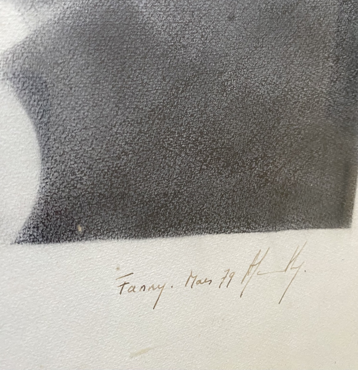 Nu féminin « Fanny » – daté mars 79, signé …-photo-2