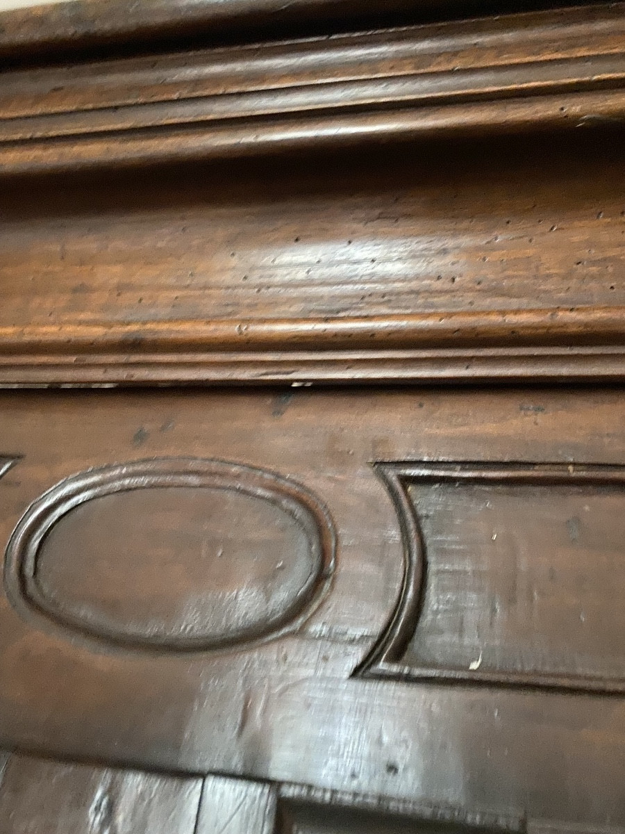 Armoire Normande style Louis XV / Transition – vers 1780/1820 – Chêne massif – Démontable-photo-4