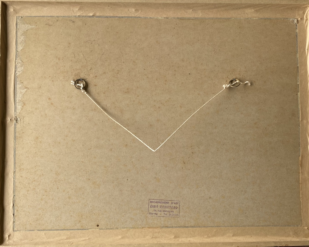 Lucien Gautier (1850–1925) “archbishop's Bridge In Paris” — Etching — Late 19th Century-photo-4