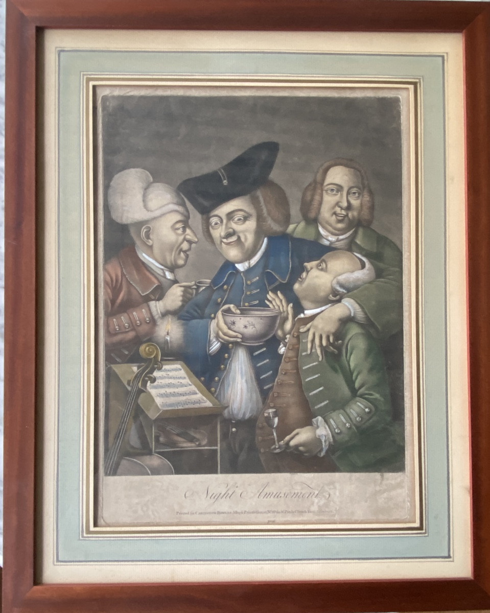 Paire de Gravures Anglaises – Carington Bowles, Londres, c. 1770–1785-photo-2