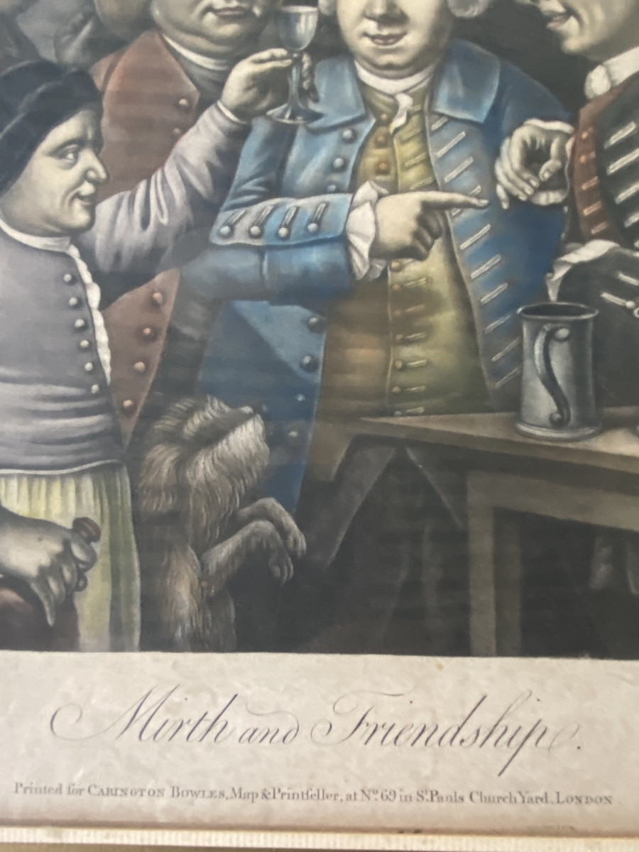 Paire de Gravures Anglaises – Carington Bowles, Londres, c. 1770–1785-photo-3